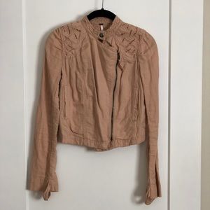Free People Peach Jacket